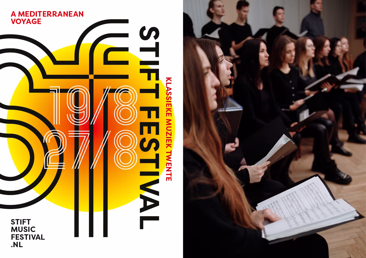 Zing mee in het Stiftkoor tijdens het Stiftfestival 19-27 augustus Klassieke muziek Twente stiftmusicfestival.nl